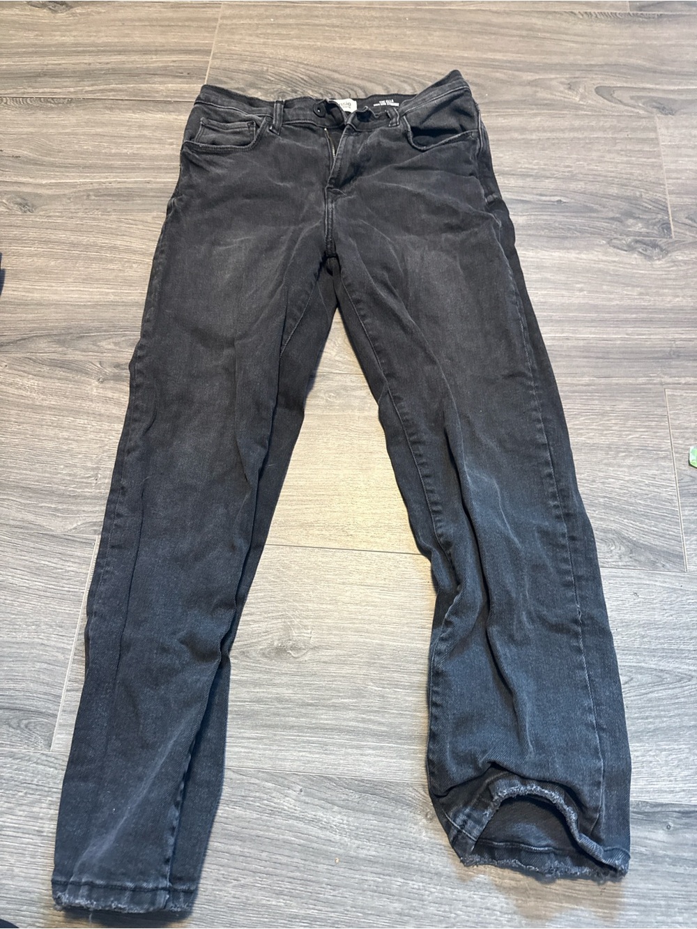 Kensie Black Straight Leg Women's Jeans